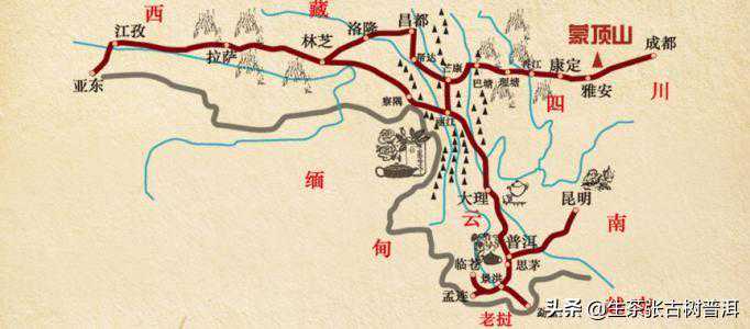 云南西双版纳境内的7大茶马古道，其普洱茶口感滋味怎么样？