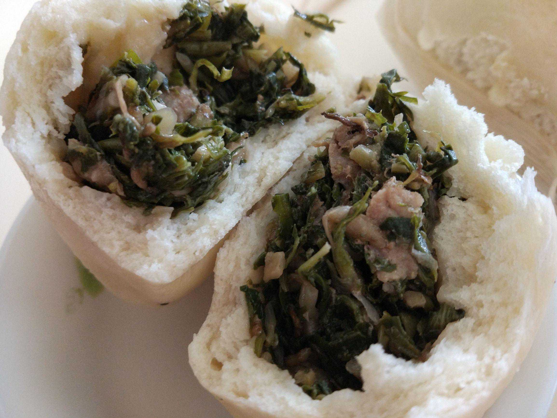 农村人真聪明，苦味野菜变美味包子咋做到的？