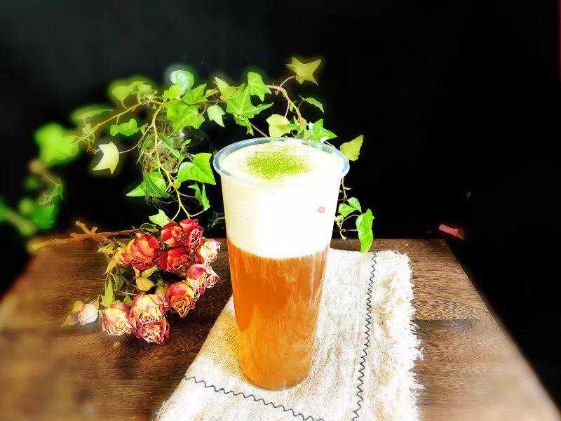 夏日网红奶盖茶，做法太简单了